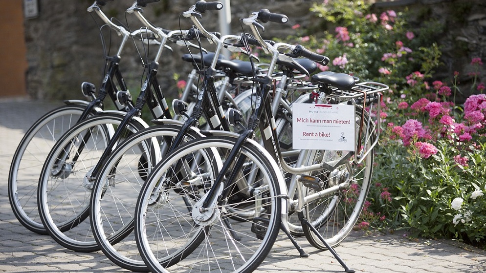 Gut gepflegte City-Bikes können Sie bei uns zu 15 € / Tag ausleihen.